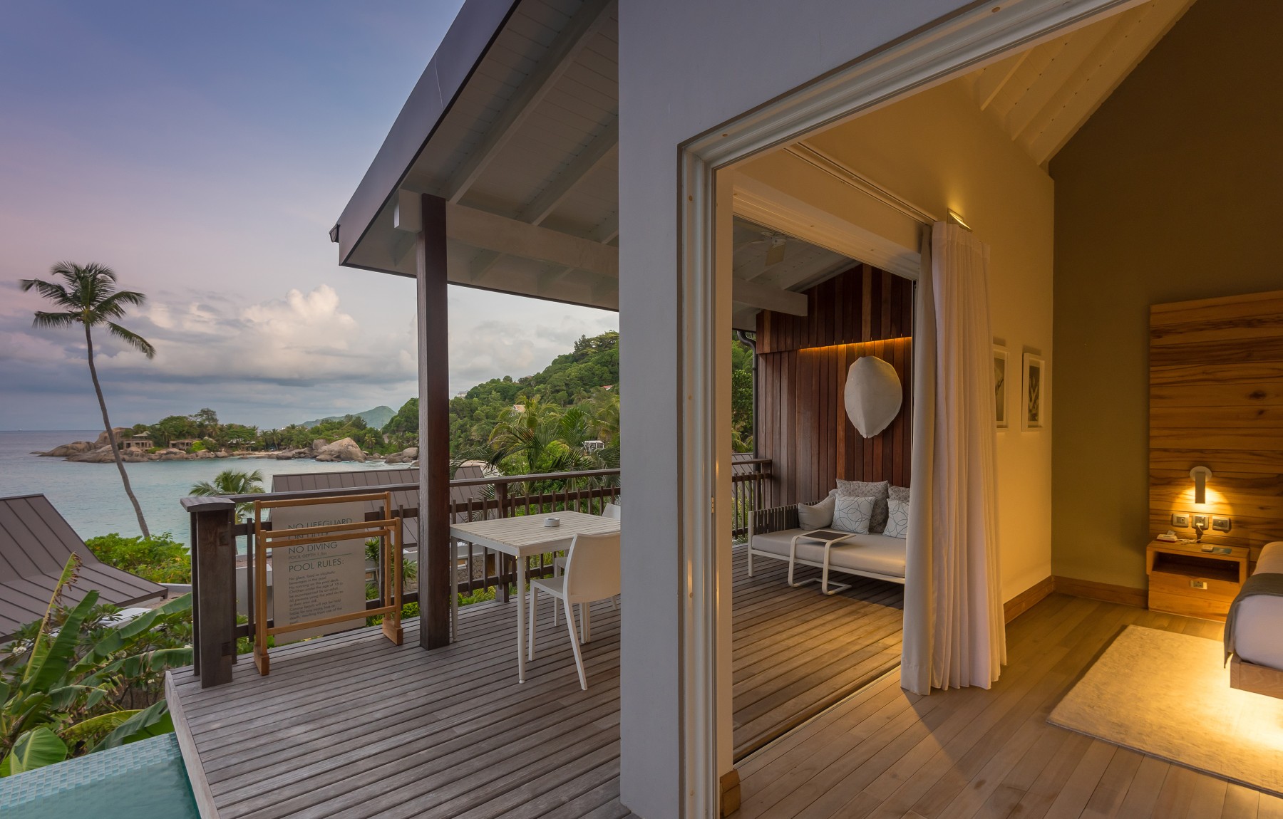 Ocean View Pool Chalet